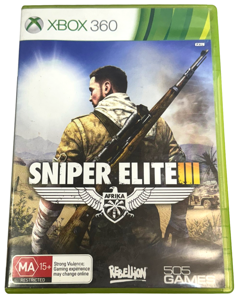 Sniper Elite III XBOX 360 PAL (Preowned)