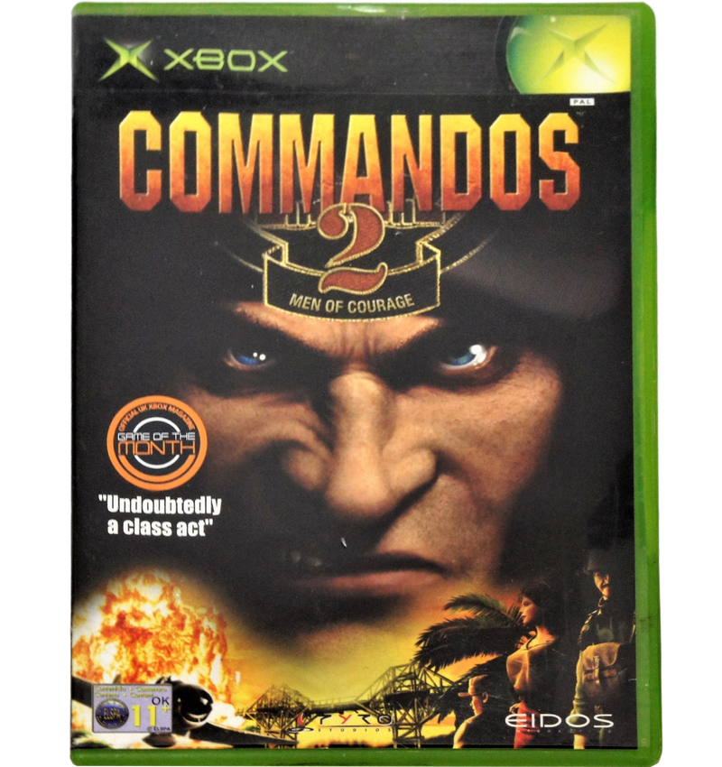 Commandos 2: Men Of Courage XBOX Original PAL *Complete* (Pre-Owned)