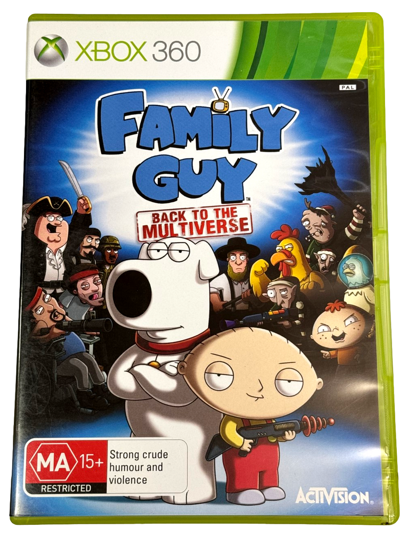 Family Guy Back to The Multiverse XBOX 360 PAL (Preowned)