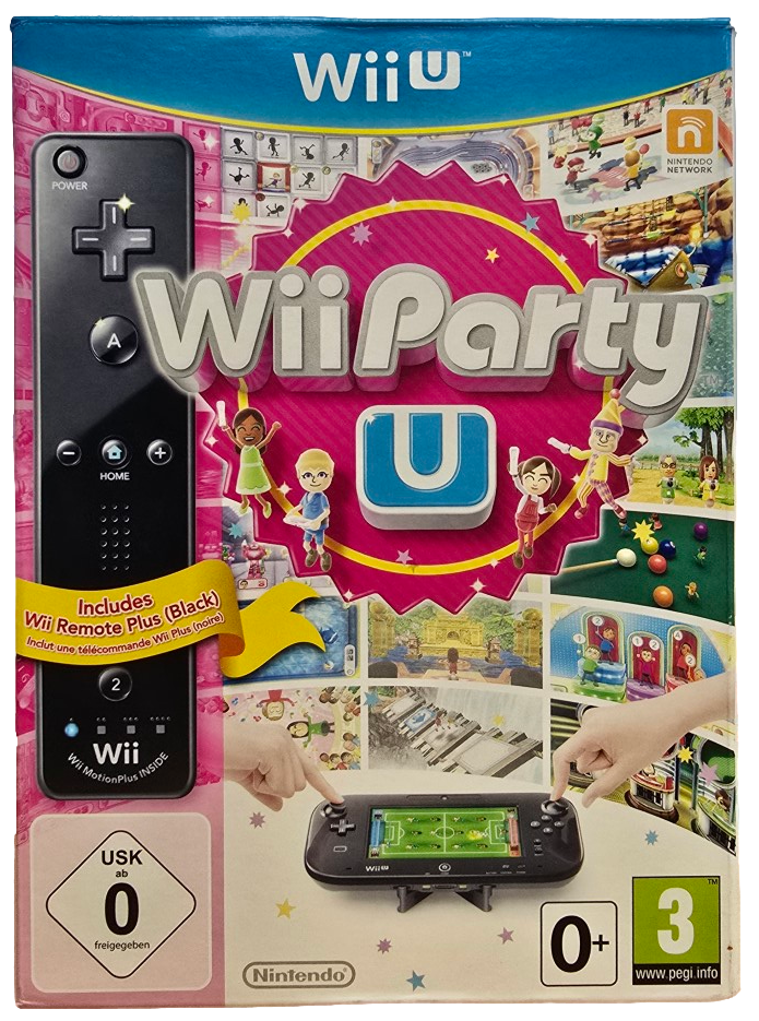 Wii Party U Complete In Box Nintendo Wii U PAL (Preowned)