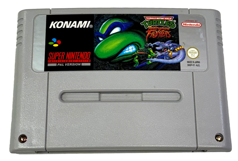 Teenage Mutant Ninja Turtles Tournament Fighters Super Nintendo SNES PAL (Preowned)