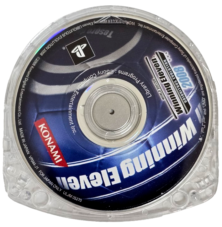 World Soccer Winning Eleven Ubiquitous Evolution 2008 Sony PSP Game Disc Only (Preowned)