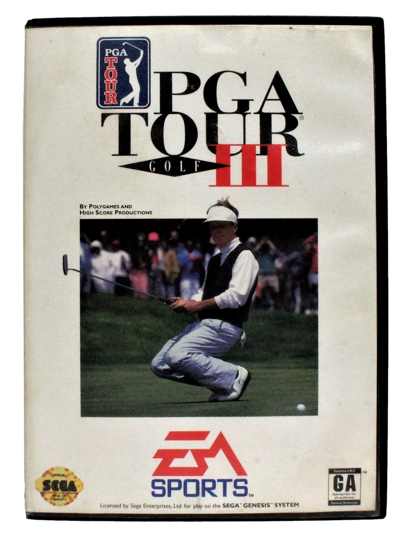 PGA Tour Golf III Sega Mega Drive *Complete* (Pre-Owned)