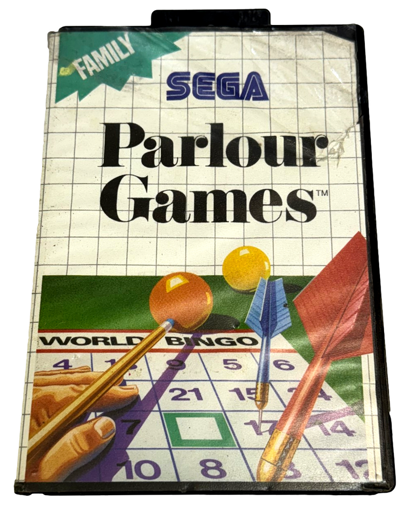 Parlour Games Sega Master System *No Manual* (Preowned)