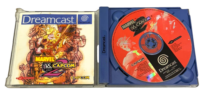 Marvel Vs Capcom 2 Sega Dreamcast PAL *Complete* (Preowned)