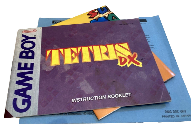 Boxed Tetris DX Nintendo Gameboy Color -  New Save Battery11