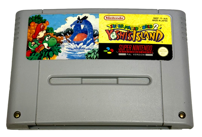 Super Mario World 2 Yoshi's Island Super Nintendo SNES PAL (Preowned)