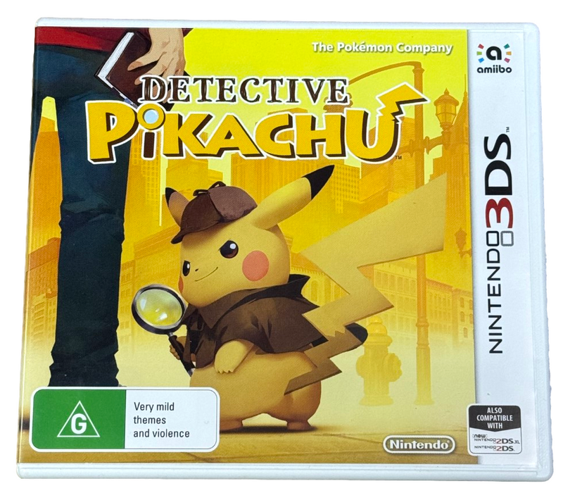 Detective Pikachu Nintendo 3DS 2DS Game (Preowned)