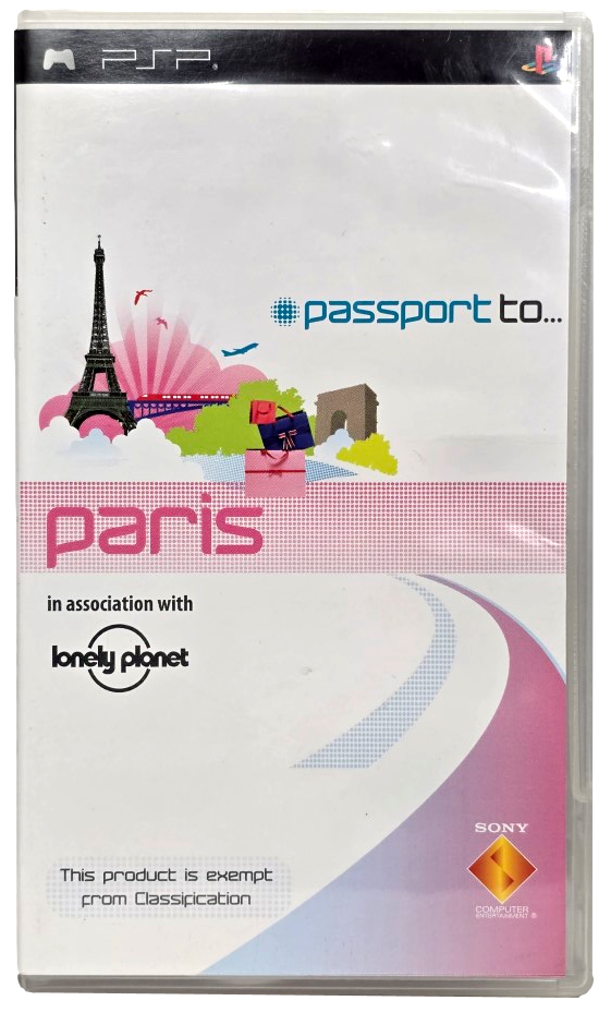 Passport to Paris Sony PSP Game (Preowned)