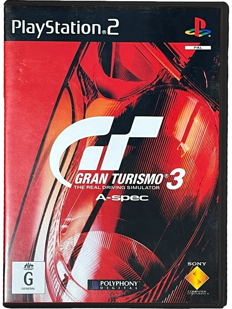 Gran Turismo 3 A-Spec PS2 PAL *Complete* (Preowned)