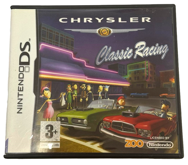 Chrysler Classic Racing Nintendo DS 2DS 3DS Game *No Manual* (Preowned)