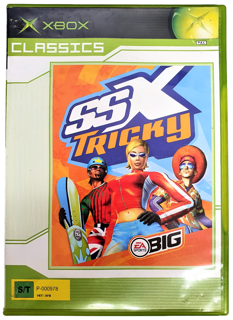 SSX Tricky XBOX Original Classics PAL Classics *Complete* (Preowned)