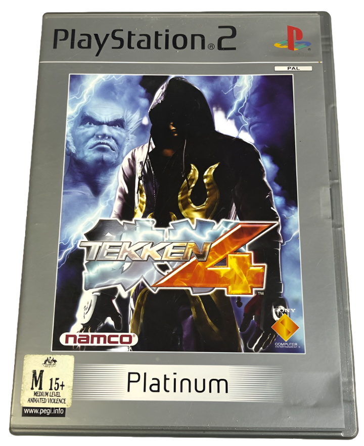 Tekken 4 (Platinum) PS2 PAL *Complete* (Preowned)