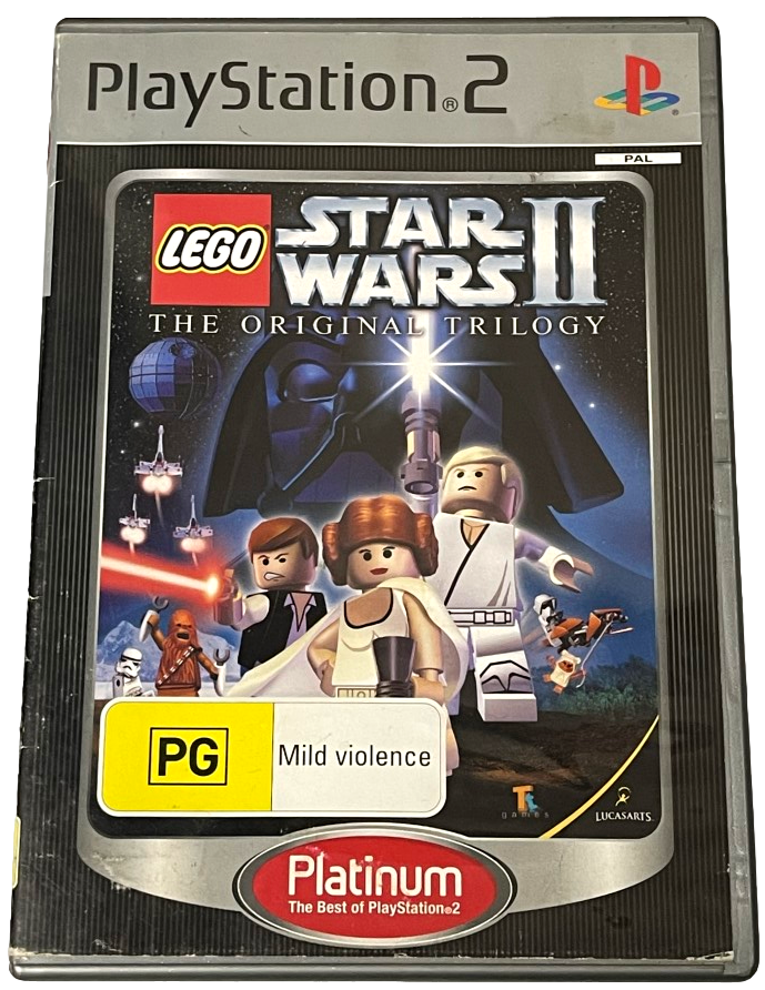 LEGO Star Wars II The Original Trilogy (Platinum) PS2 PAL *Complete* (Preowned)