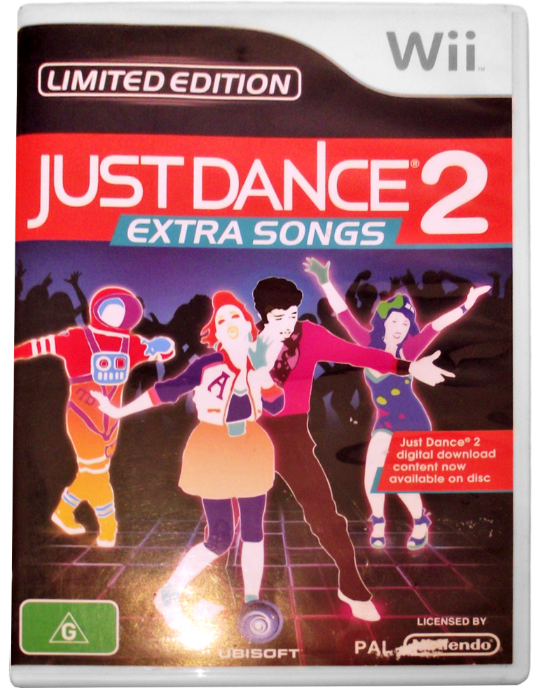 Just Dance 2 Extra Songs Nintendo Wii PAL *No Manual* Wii U Compatible (Pre-Owned)