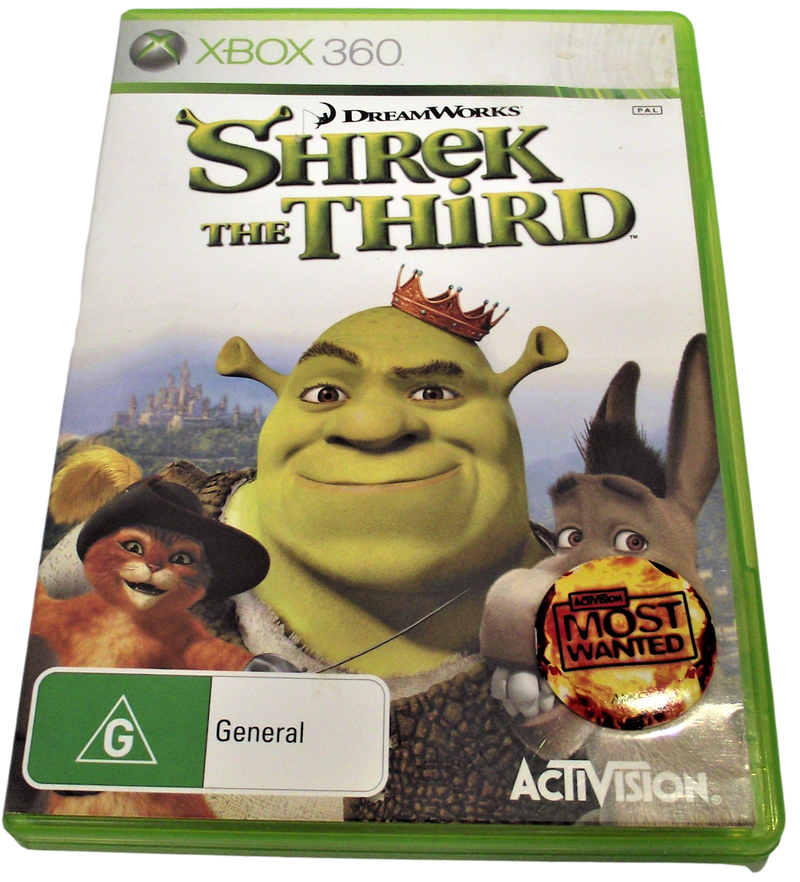Shrek The Third XBOX 360 PAL (Pre-Owned)