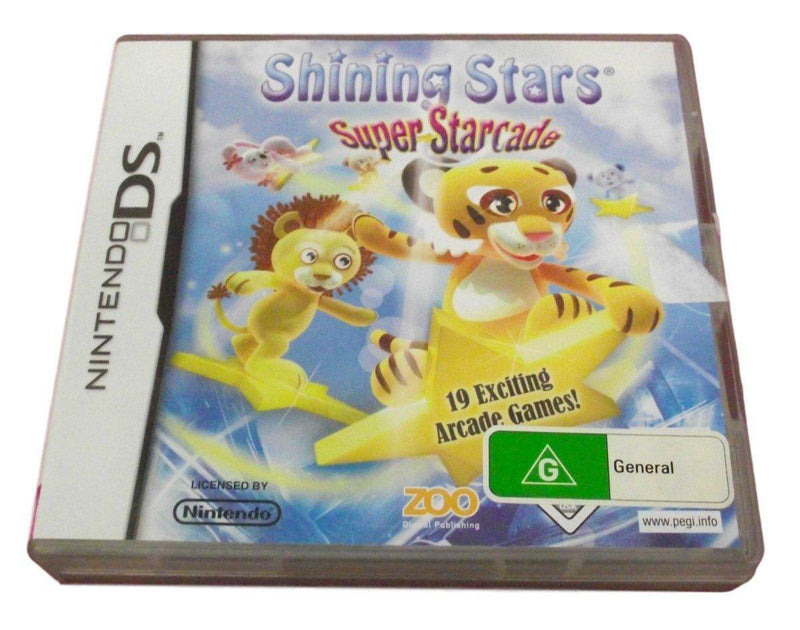 Shining Stars Super Starcade DS 2DS 3DS Game *No Manual* (Preowned)