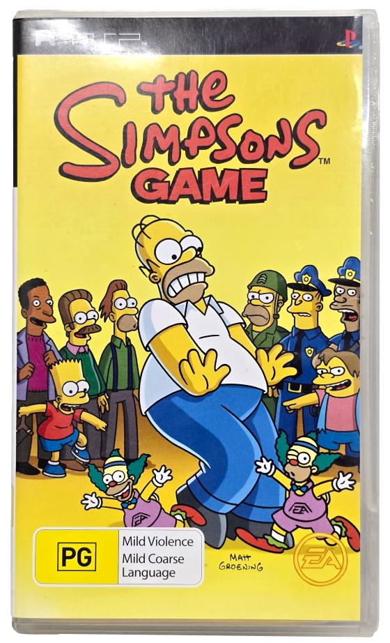 The Simpsons Game Sony PSP Game (Preowned)