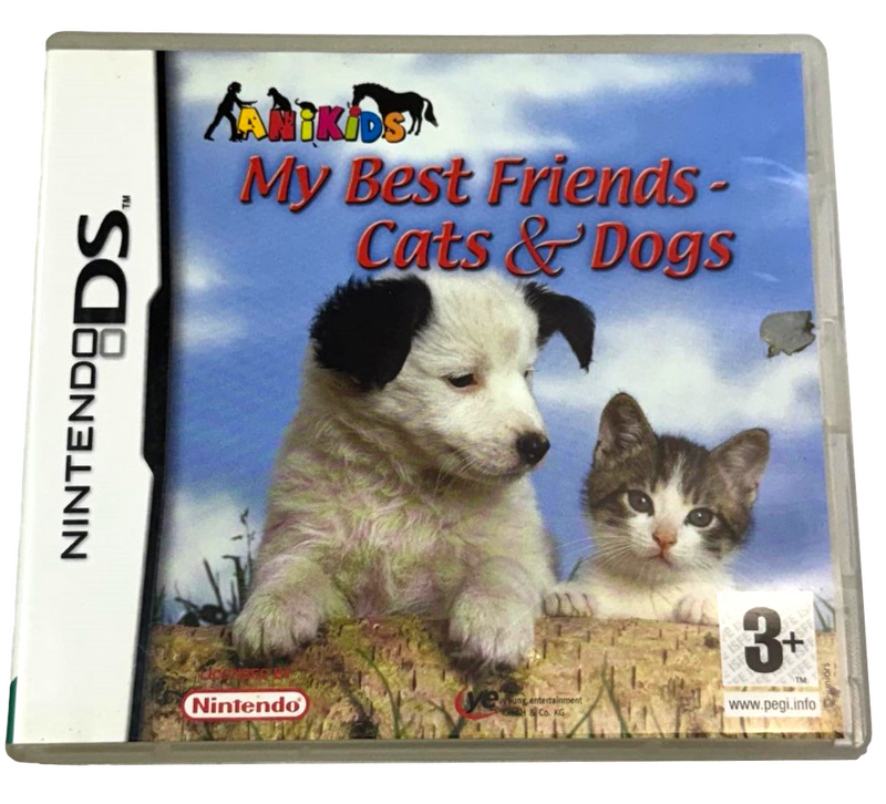 My Best Friends-Cats & Dogs DS 2DS 3DS Game *No Manual* (Preowned)