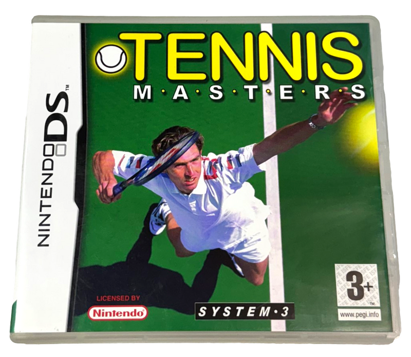 Tennis Masters Nintendo DS 2DS 3DS Game *Complete* (Preowned)