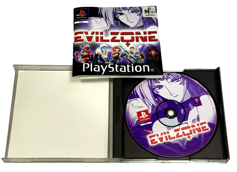 Evil Zone PS1 PS2 PS3 PAL *Complete* (Near Mint) (Preowned)