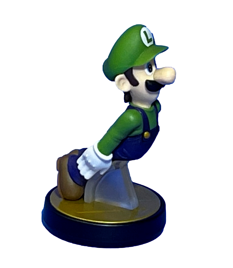 Super Smash Bros Collection N0.15 Luigi Nintendo Amiibo Loose (Preowned)