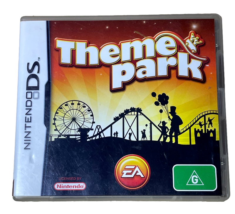 Theme Park Nintendo DS 2DS 3DS Game *Complete* (Preowned)