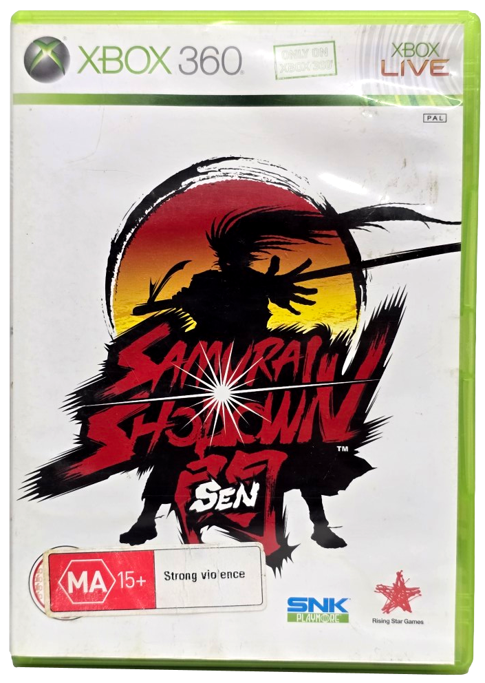 Samurai Shodown Sen XBOX 360 PAL (Preowned)