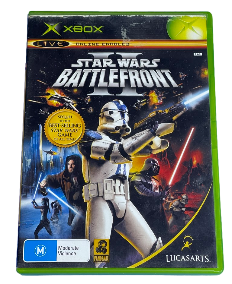 Star Wars Battlefront II XBOX Original PAL *No Manual* (Preowned)