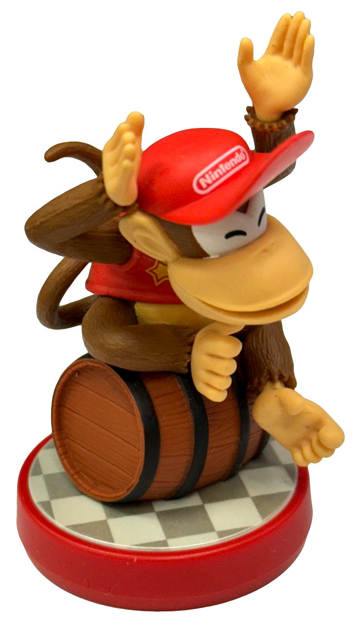 Super Mario Collection Diddy Kong Nintendo Amiibo Loose (Preowned)