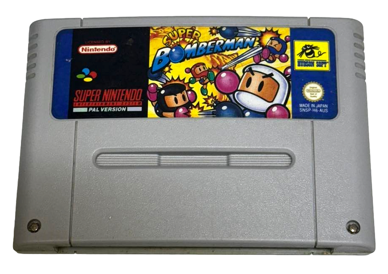 Super Bomberman Super Nintendo SNES PAL (Preowned)