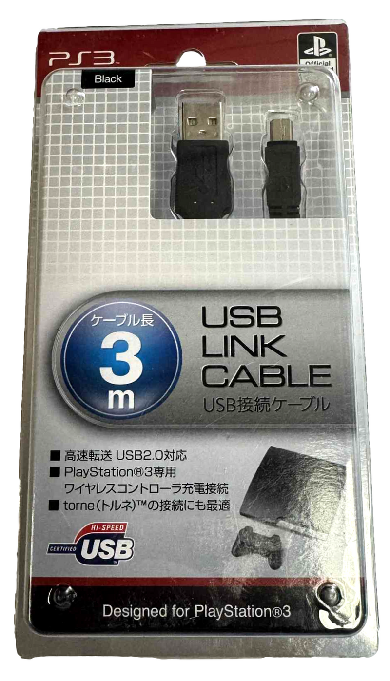 Genuine Boxed Sony PS3 Controller USB Charge Sync Cable Playstation 3 Charger0