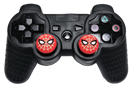 Spiderman Silicone Cover + Thumb Cap Combo PS4/3 Xbox One/360 Case Extra Grip