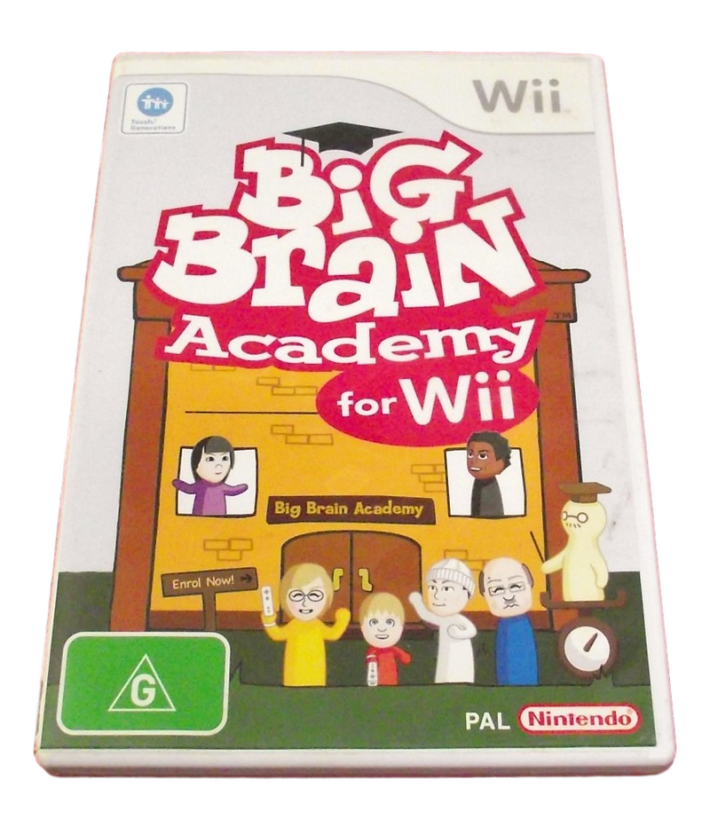 Big Brain Academy Nintendo Wii PAL *Complete* (Preowned)