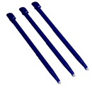 3 x Blue Touch Screen Stylus for Original Nintendo 3DS XL Console