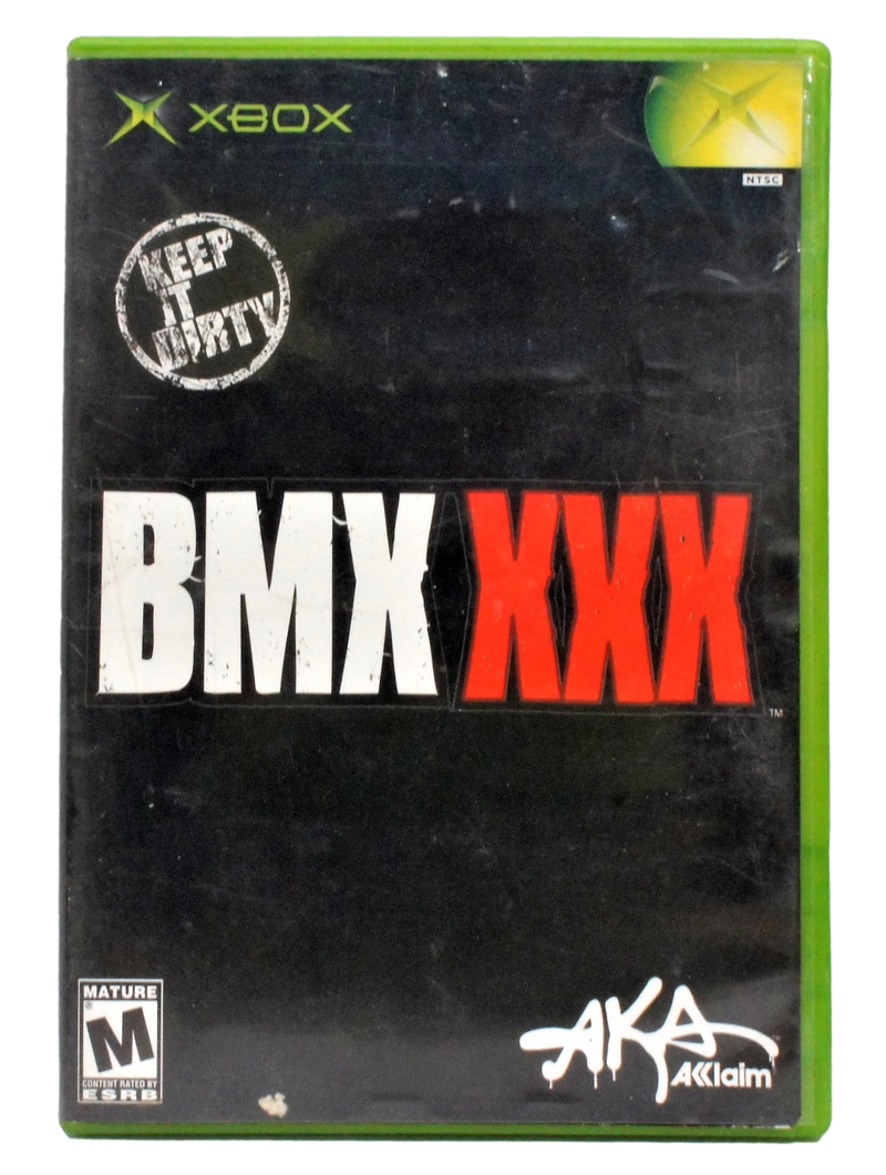 BMX XXX XBOX Original PAL Disc *Complete* NTSC Cover (Pre-Owned)