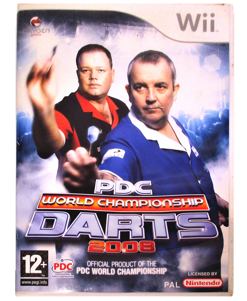 PDC World Championship Darts 2008 Nintendo Wii PAL *Complete* Wii U Compatible (Pre-Owned)