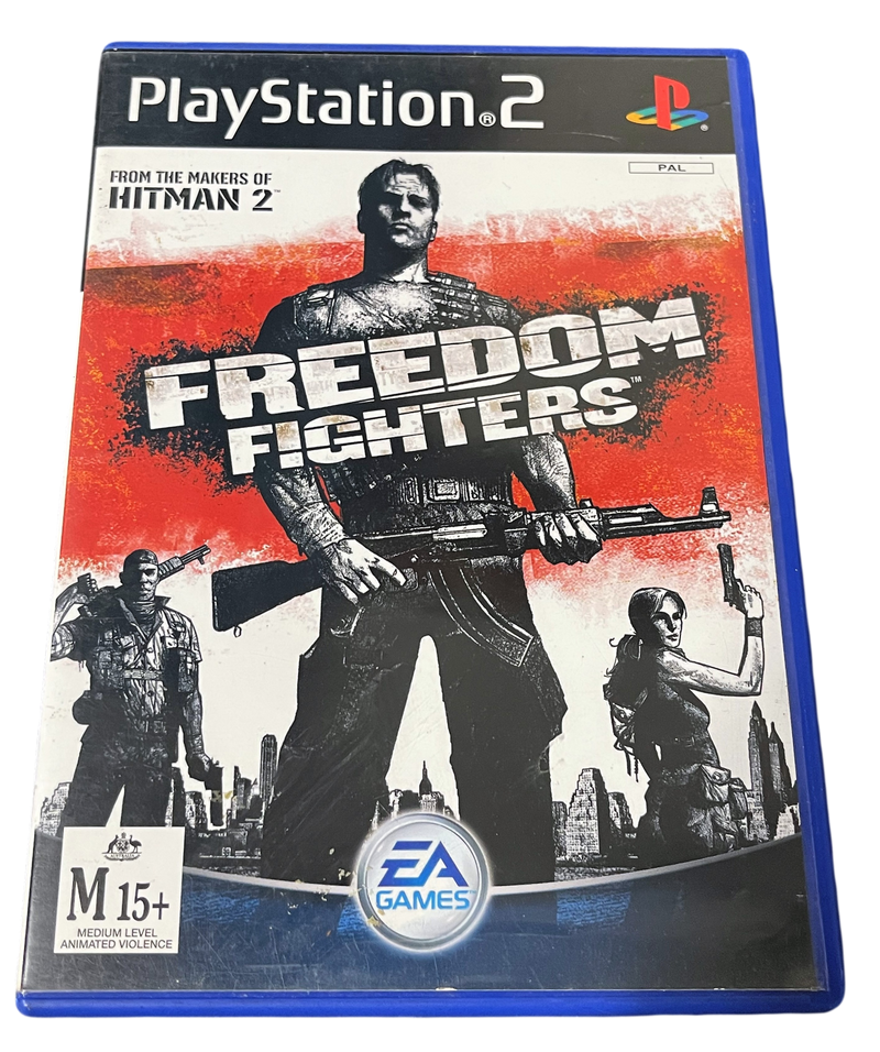 Freedom Fighters Sony PS2 PAL *Complete* (Preowned)