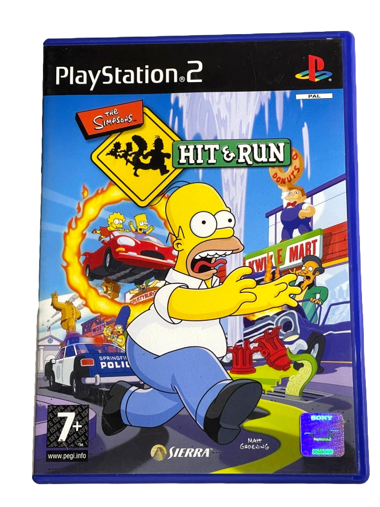 The Simpsons Hit and Run PS2 PAL *Complete* (Preowned)