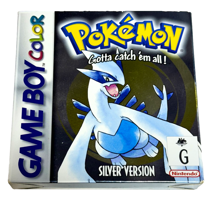 Pokemon Silver Version Nintendo Gameboy Color GBC *Complete* Boxed (Preowned)