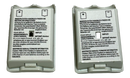 2 x White Microsoft Xbox 360 Remote Controller Battery Cover Clip Case AA