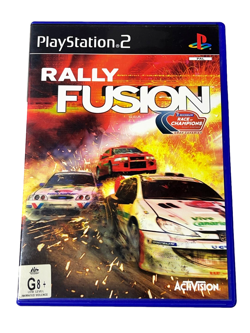 Rally Fusion Race of Champions PS2 PAL *No Manual* (Preowned)