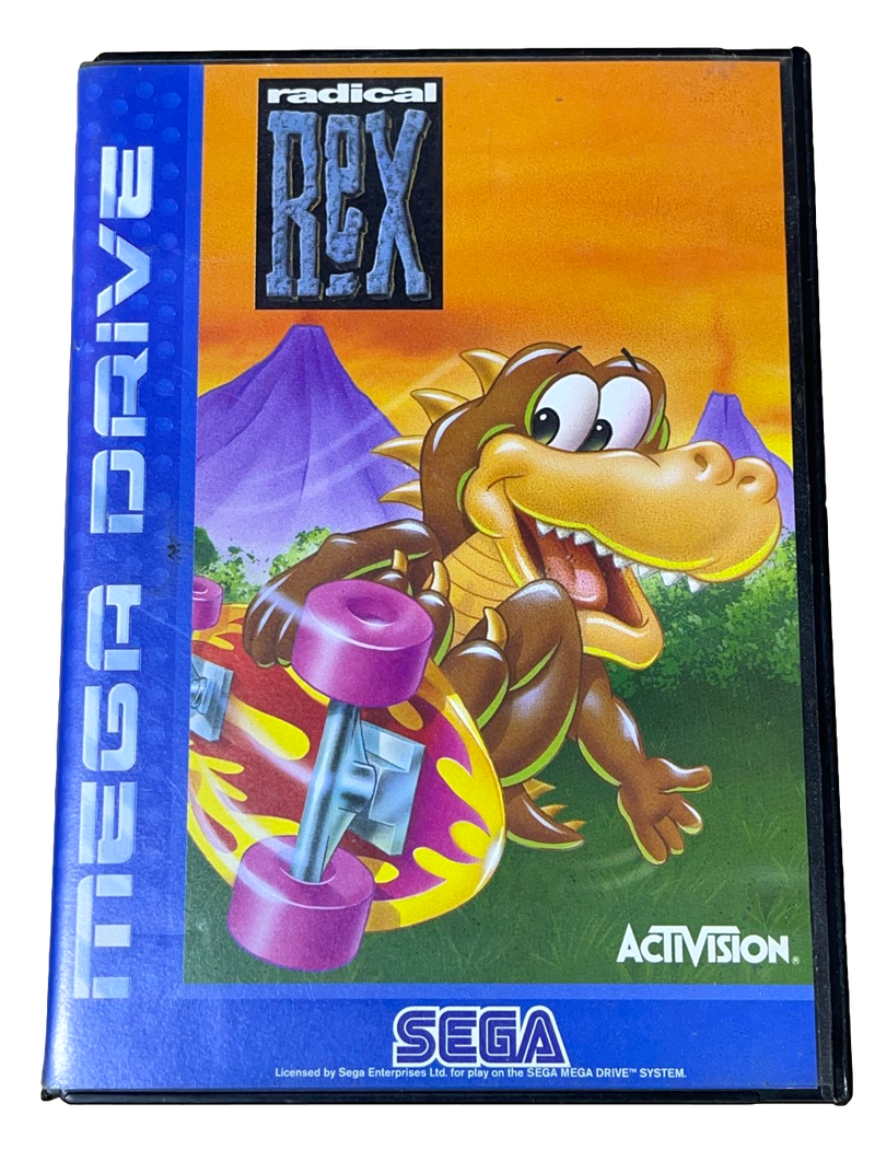 Radical Rex Sega Mega Drive PAL *No Manual* (Preowned)