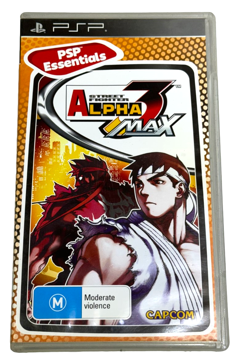 Street Fighter 3 Max Alpha  Sony PSP Game (Preowned)