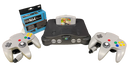 Nintendo 64 Console + 2 Grey Controllers + Mario Kart N64 PAL HDMI  (Preowned)