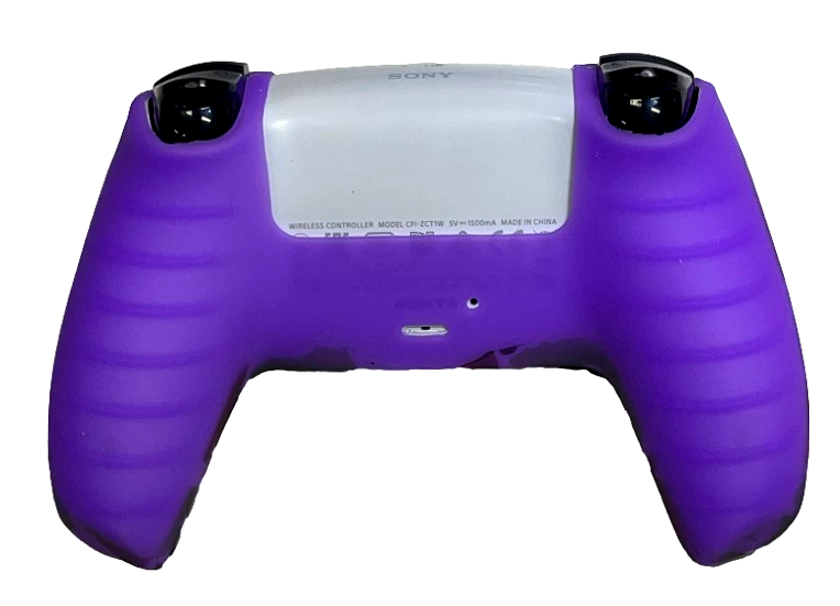 Silicone Cover For PS5 Controller Case Skin - Purple Camo