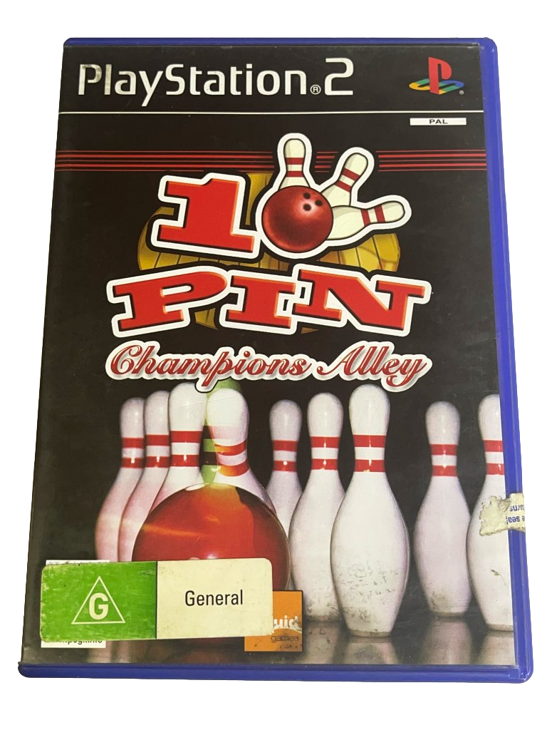 10 Pin Championship Alley PS2 PAL *Complete* (Pre-Owned)