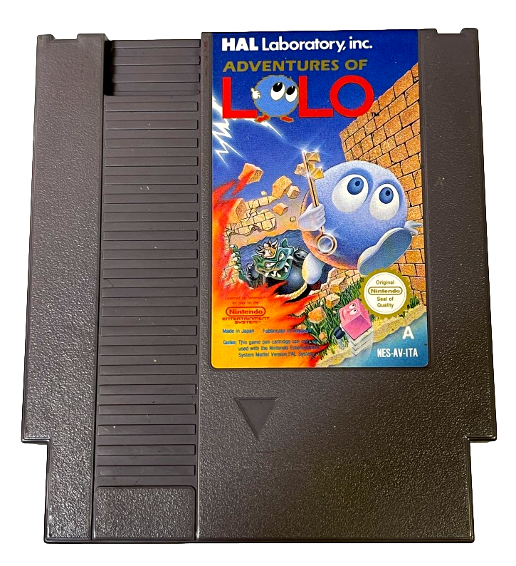 Adventures of LOLO Nintendo NES PAL *Cartridge Only* (Preowned)