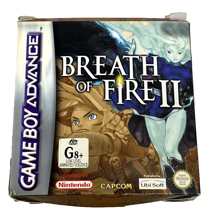 Breath of Fire II Nintendo Gameboy Advance GBA *Complete* Boxed (Preowned)