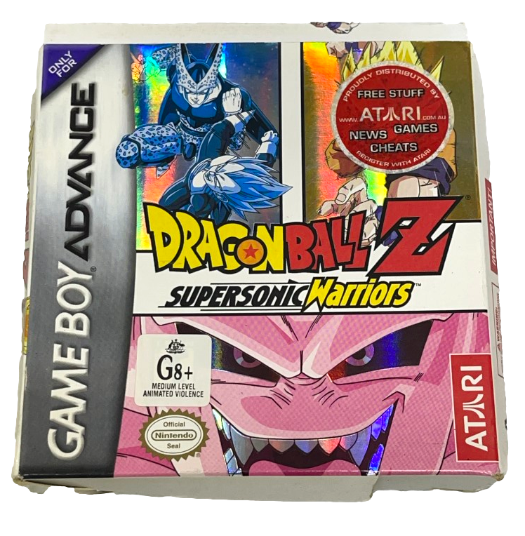 Dragonball Z Supersonic Warriors Nintendo Gameboy Advance GBA *Complete* Boxed (Preowned)